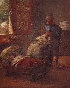 Sleeping children Jean Francois Millet